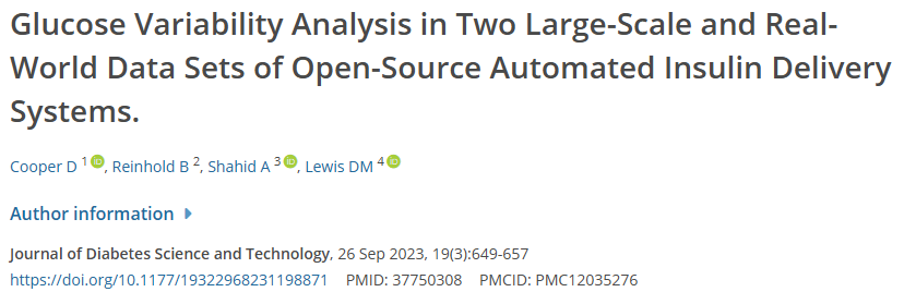 CGM-Datenanalyse mit Fokus Glucose-Variabilität